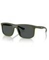 Emporio Armani Men's Sunglasses Ea4234u In Matte Green