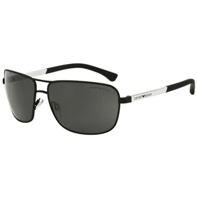 Emporio Armani Men's Sunglasses  Ea 2033 Gbby2 In Gray