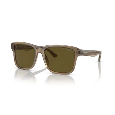 Emporio Armani Men's Sunglasses  Ea 4208 Gbby2 In Black