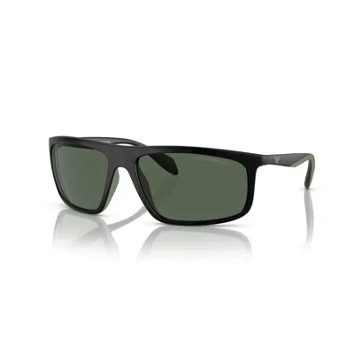 Emporio Armani Men's Sunglasses  Ea 4212u Gbby2 In Black