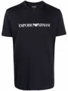 Emporio Armani Men's T-shirts And Polos Blue In Blue