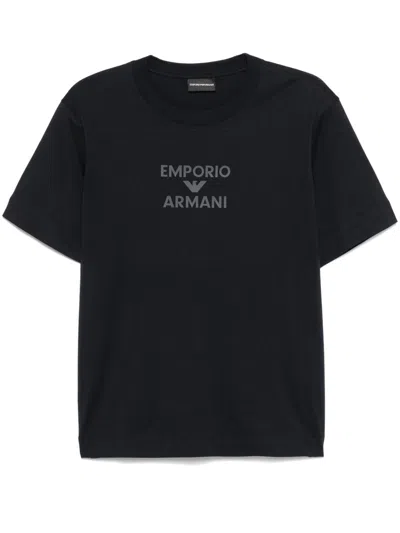 Emporio Armani Men's T-shirts And Polos Blue