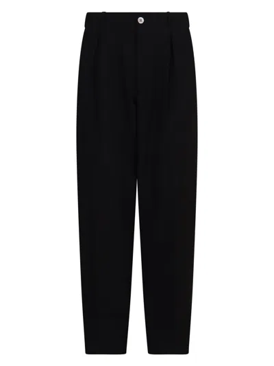 EMPORIO ARMANI MEN'S TECHNICAL FABRIC PANTS