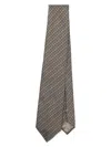 Emporio Armani Men's Tie In Brown