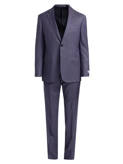 Emporio Armani Men's Virgin Wool Single-breasted Suit In Multi