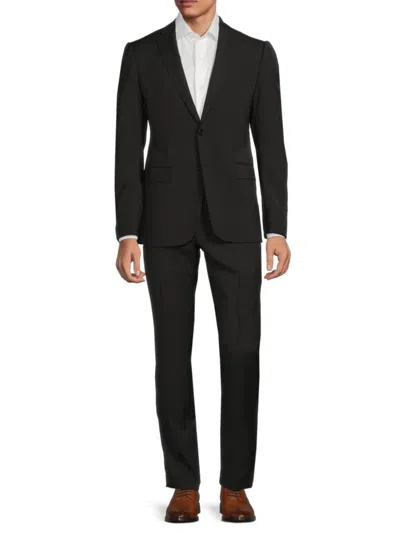 Emporio Armani Men's Virgin Wool Suit In Black