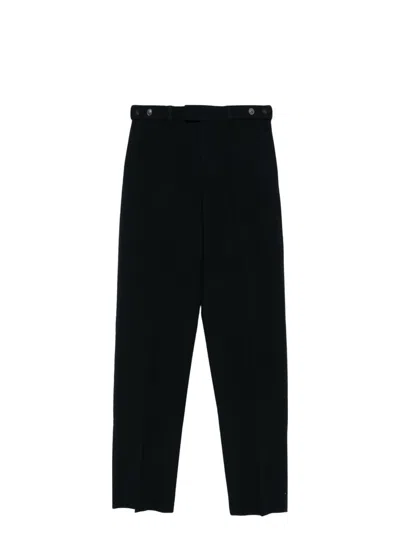 EMPORIO ARMANI MEN'S WOOL TROUSERS