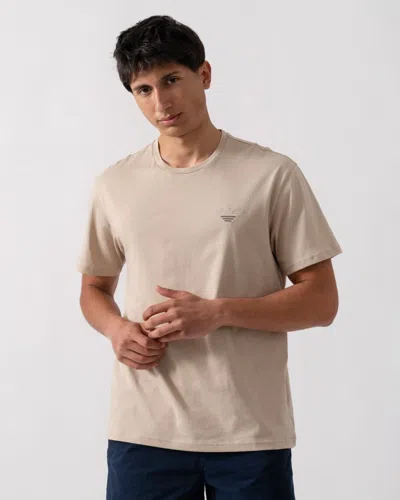 Emporio Armani Mens Beach T-shirt Em000574-af12334 In Neutral