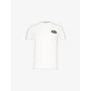 Emporio Armani Logo-embroidered T-shirt In White