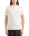 Emporio Armani Man Polo Shirt White Size Xs Cotton In Off White