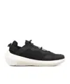 Emporio Armani Capsule Mesh Sneakers In Black