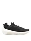 Emporio Armani Capsule Mesh Sneakers In Blue