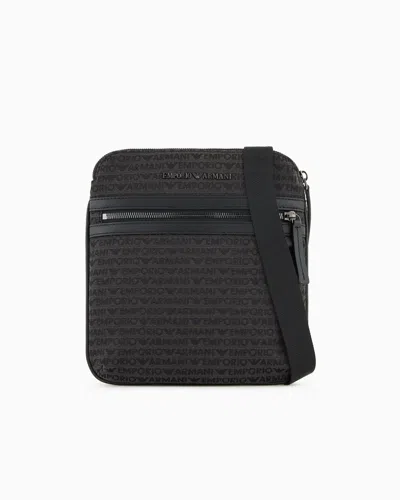 Emporio Armani Messenger Bags In Grey