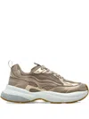 Emporio Armani Sneakers In Gold