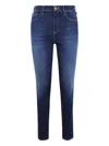 Emporio Armani Jeans 5 Pockets In Blue