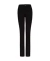 Emporio Armani Mid-rise Slim-fit Jeans In Black
