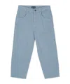 Emporio Armani Mid-rise Straight-leg Jeans In Blue