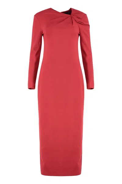 EMPORIO ARMANI EMPORIO ARMANI MIDI DRESS