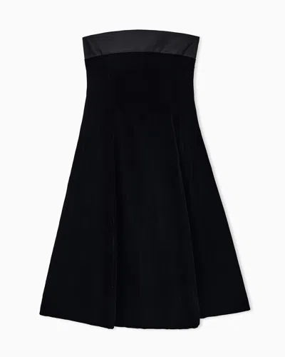 Emporio Armani Midi Dresses In Black