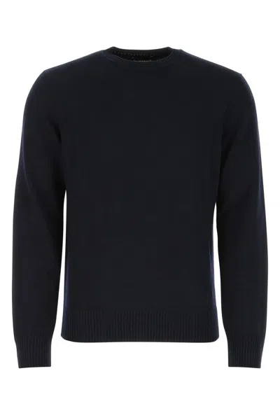Emporio Armani Midnight Blue Wool Sweater