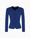 Emporio Armani Milano-stitch Jacket With Shoulder Pads