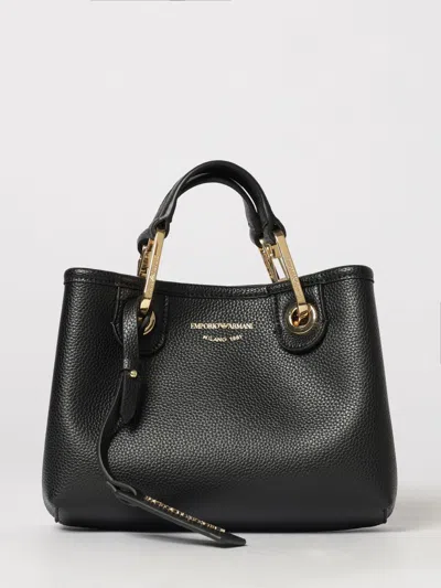 Emporio Armani Shoulder Bag Woman In Black
