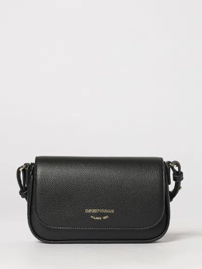 Emporio Armani Shoulder Bag Woman In Black