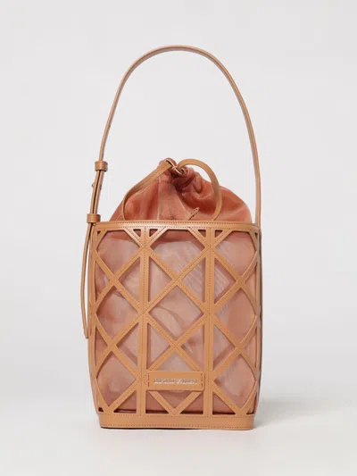 Emporio Armani Shoulder Bag Woman In Brown