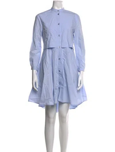 Pre-owned Emporio Armani Mini Dress In Blue