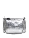 Emporio Armani Mini Logo Shoulder Bag In Grey