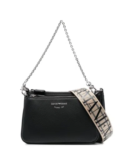 Emporio Armani Mini Shoulder Bag In Black