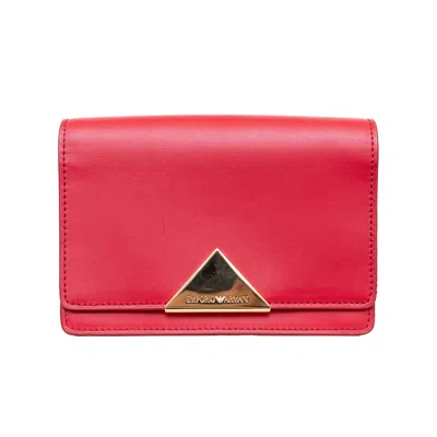 Emporio Armani Mini Sling Crossbody Bag - '10s In Red