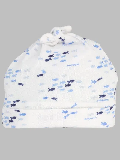 Emporio Armani Mini Unisex Cotton Hat In Yellow