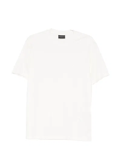 EMPORIO ARMANI MODAL AND SILK BLEND T-SHIRT