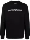 Emporio Armani Cotton Blend Crewneck Sweatshirt