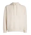 Emporio Armani Monogram Hoodie In Neutral