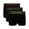 Emporio Armani Monogram Logo Three-pack Boxer Briefs