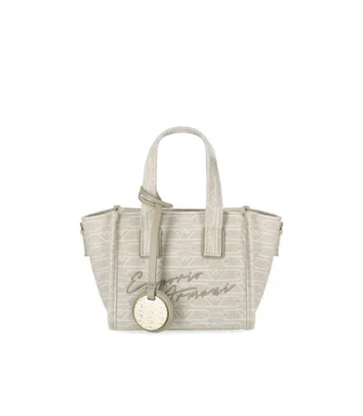 Emporio Armani Monogram Natural Mini Bag