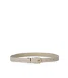 Emporio Armani Monogram Natural Reversible Belt
