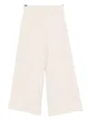 Emporio Armani Monogram Trousers In Neutral