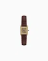 Emporio Armani Montres À Bracelet En Acier In Gold