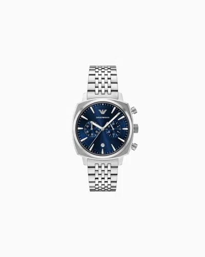 Emporio Armani Montres À Bracelet En Acier In Metallic