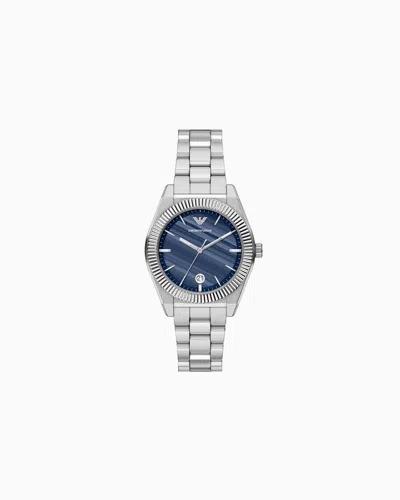 Emporio Armani Montres À Bracelet En Acier In Pink
