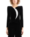 EMPORIO ARMANI MOON CHENILLE JACKET