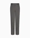 Emporio Armani Tailored Trousers In Gray