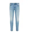 Emporio Armani Multi-pocket Jeans In Blue
