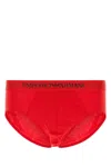 Emporio Armani Cotton Brief Set Elastic Waistband In 23410