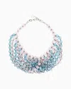 Emporio Armani Multistrand Necklace With Faceted Spheres