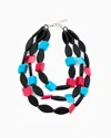 Emporio Armani Multistrand Necklace With Multiform Gemstones