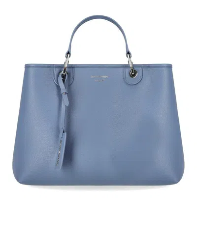 Emporio Armani Myea Asfalto Terra Medium Shopping Bag
